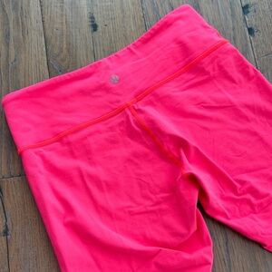 Pink Lululemon athletica leggings